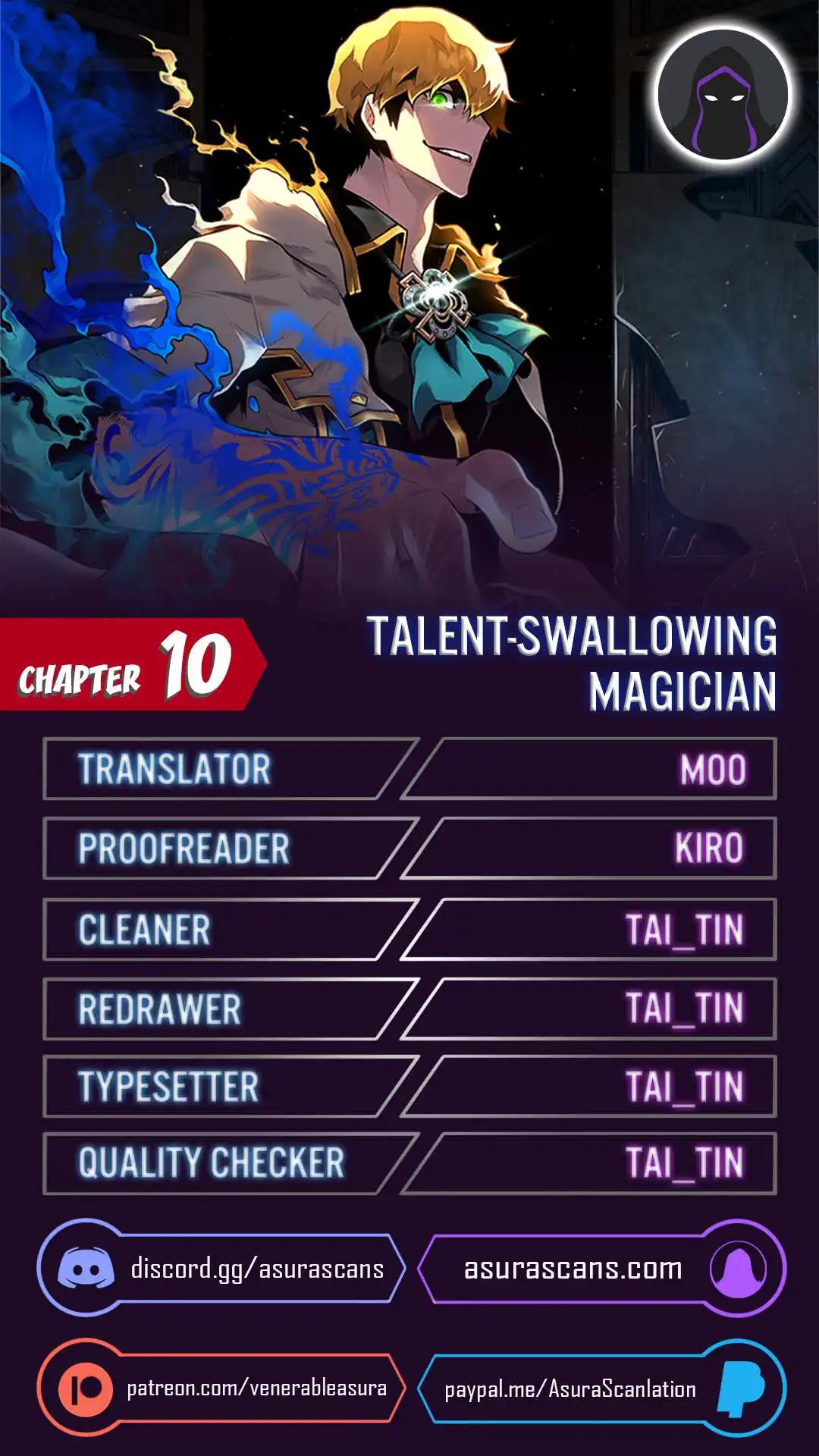 Read Talent-Swallowing Magician Manga Online