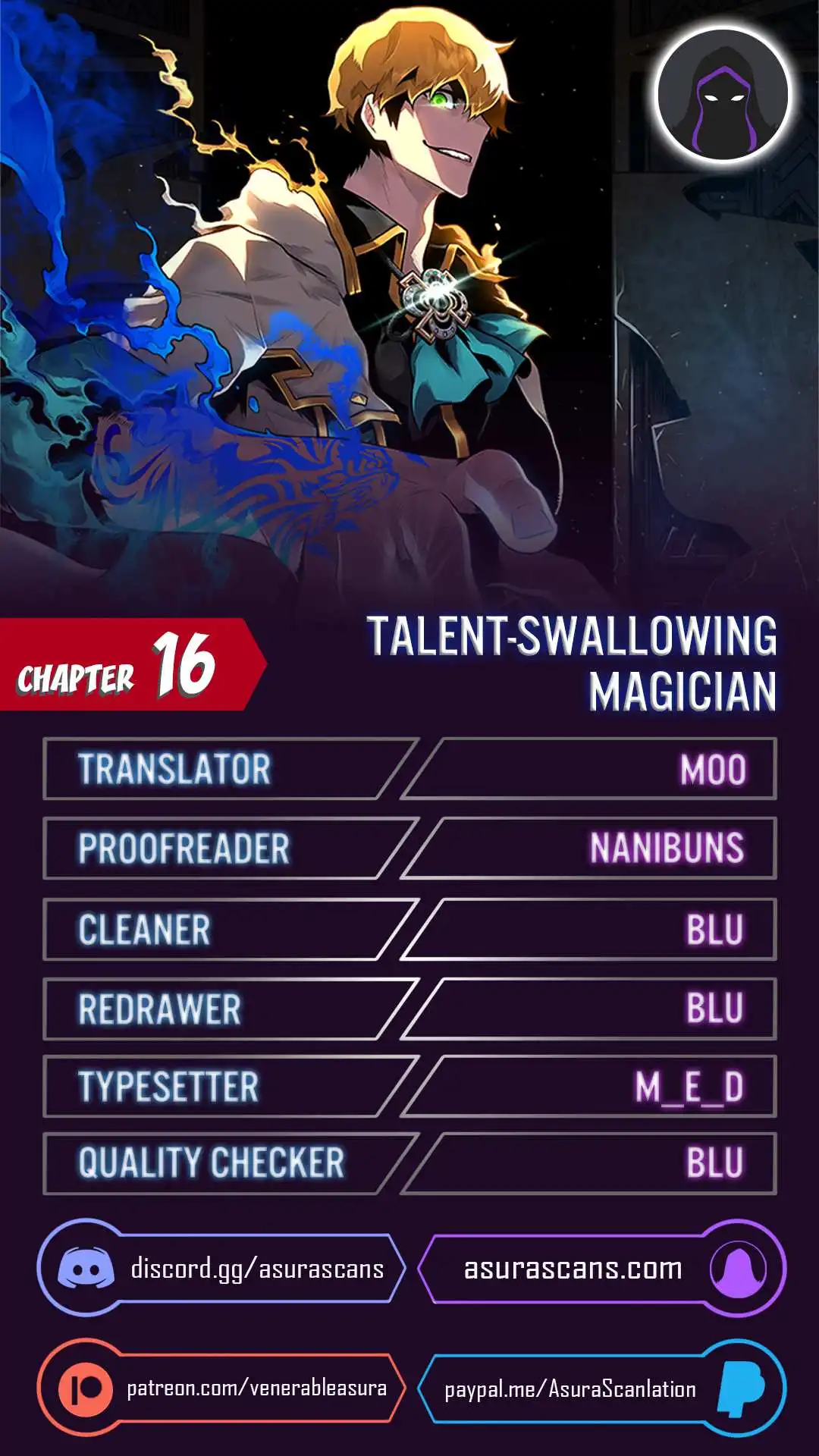 Read Talent-Swallowing Magician Manga Online