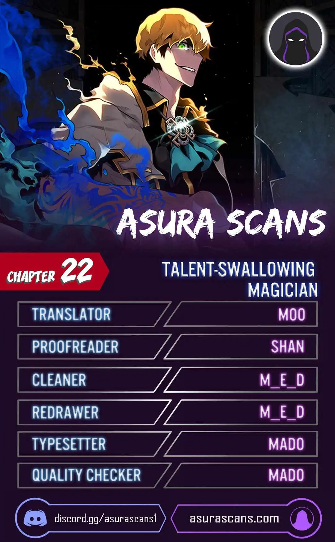 Read Talent-Swallowing Magician Manga Online