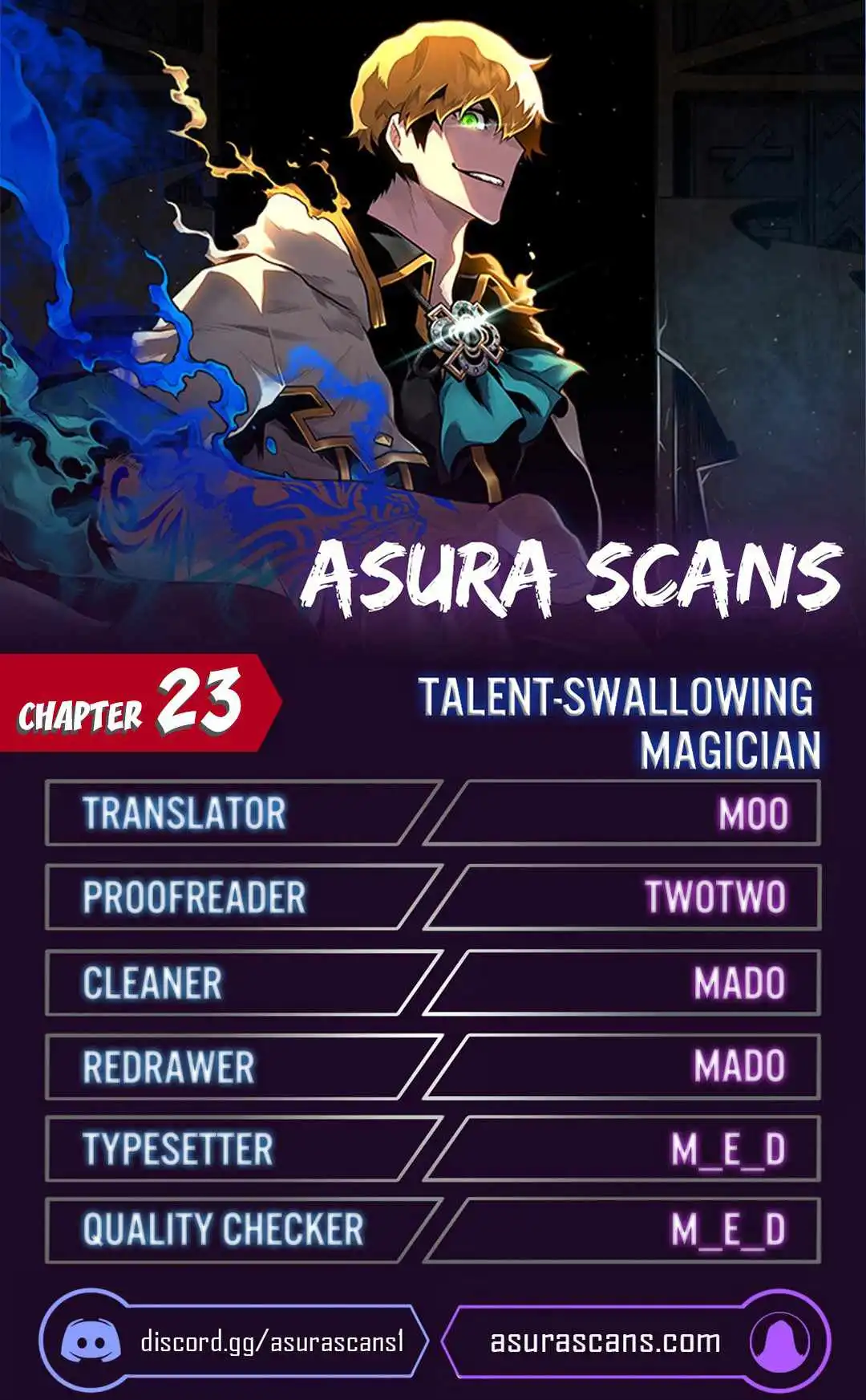 Read Talent-Swallowing Magician Manga Online