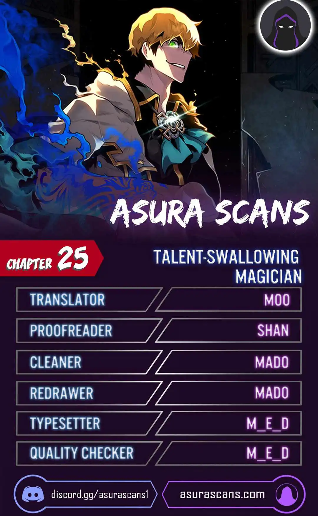 Read Talent-Swallowing Magician Manga Online