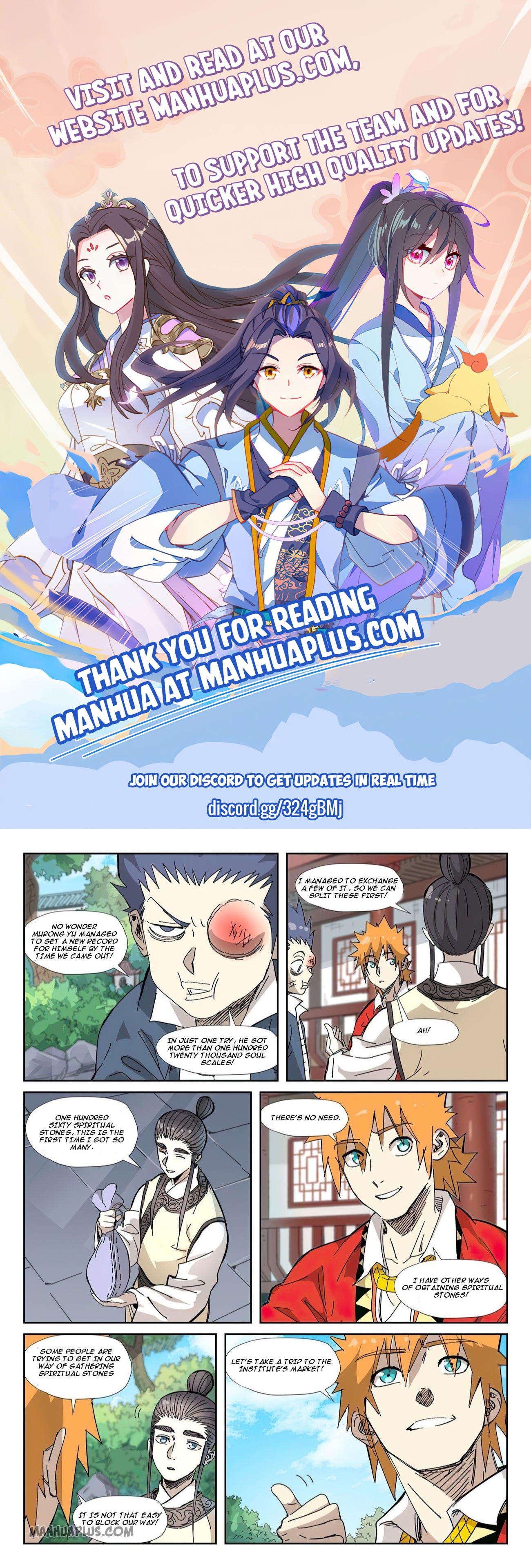 Read Tales of Demons and Gods Manga Online