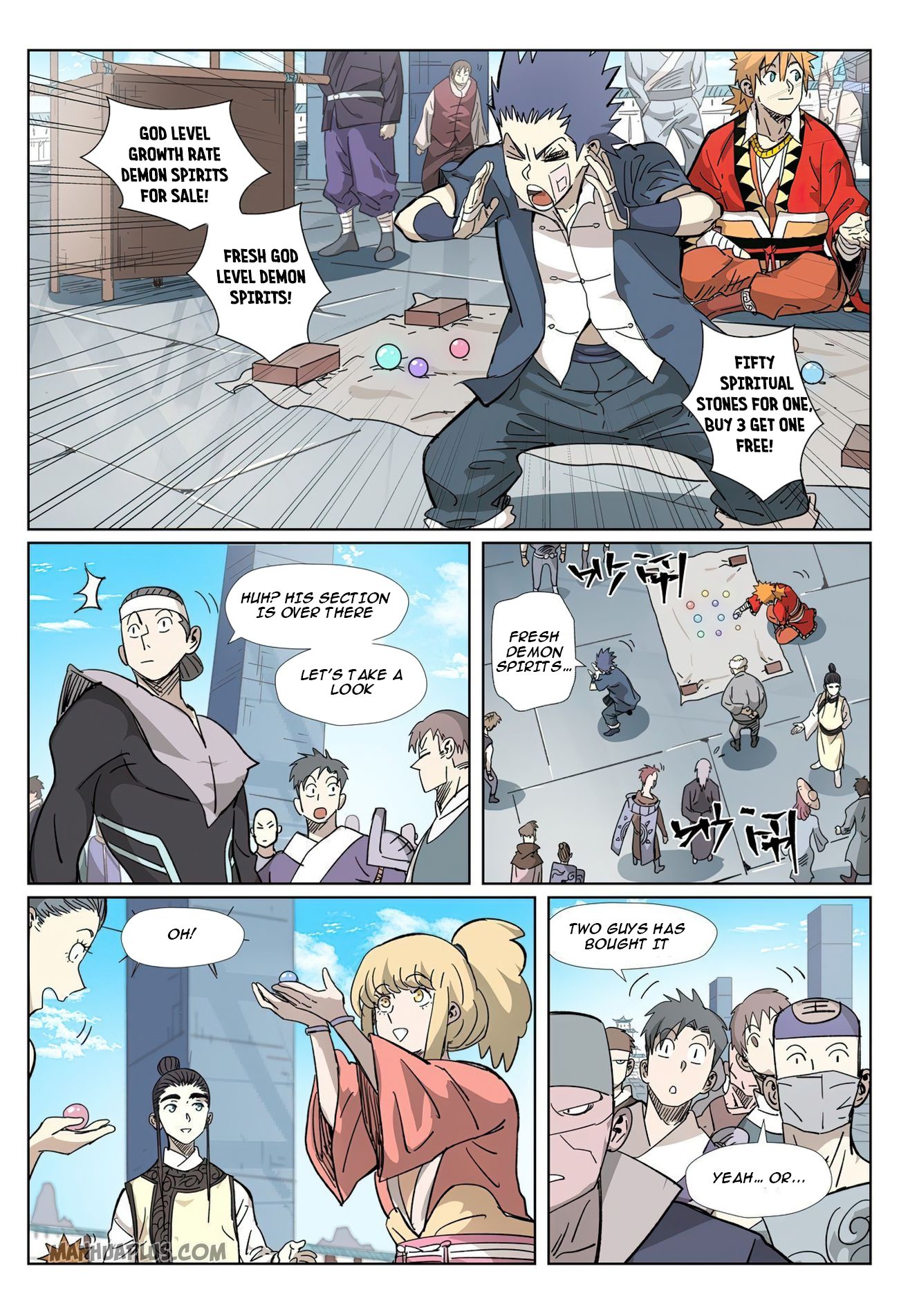 Read Tales of Demons and Gods Manga Online