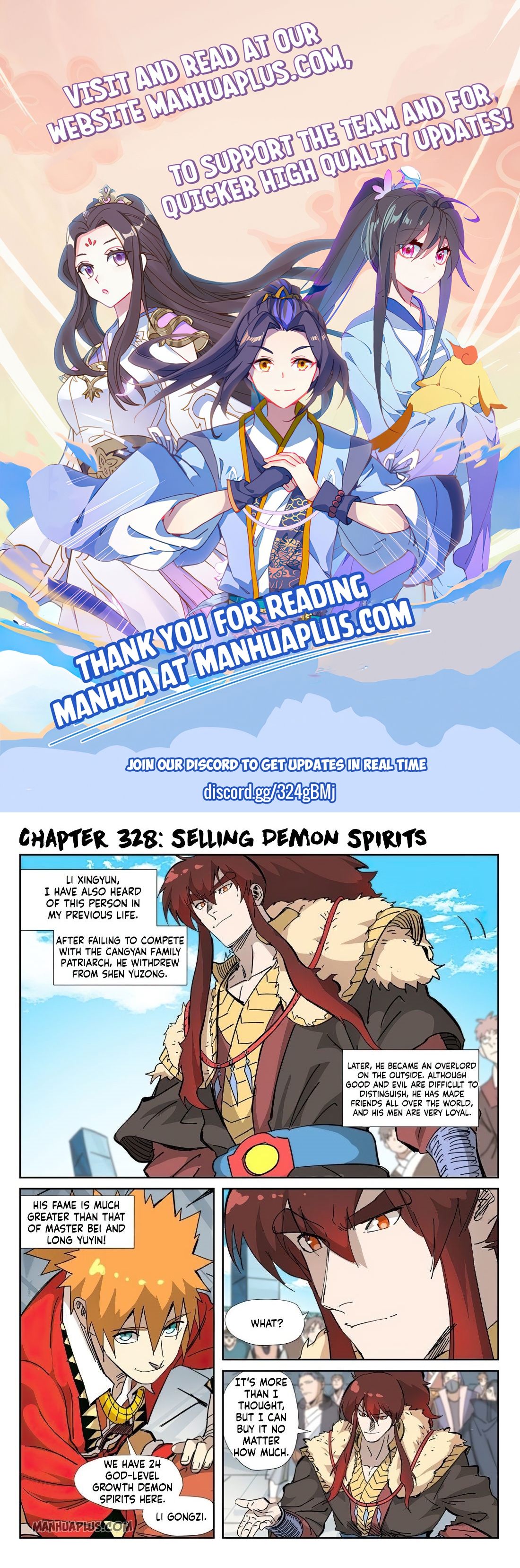 Read Tales of Demons and Gods Manga Online