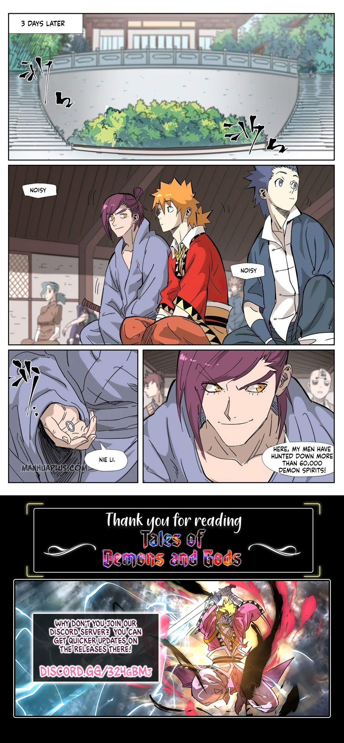 Read Tales of Demons and Gods Manga Online