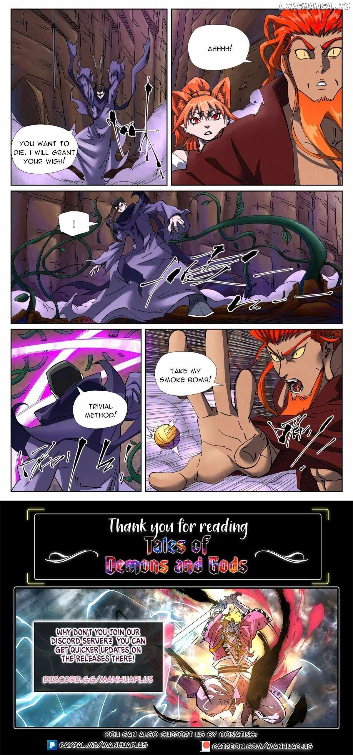 Read Tales of Demons and Gods Manga Online