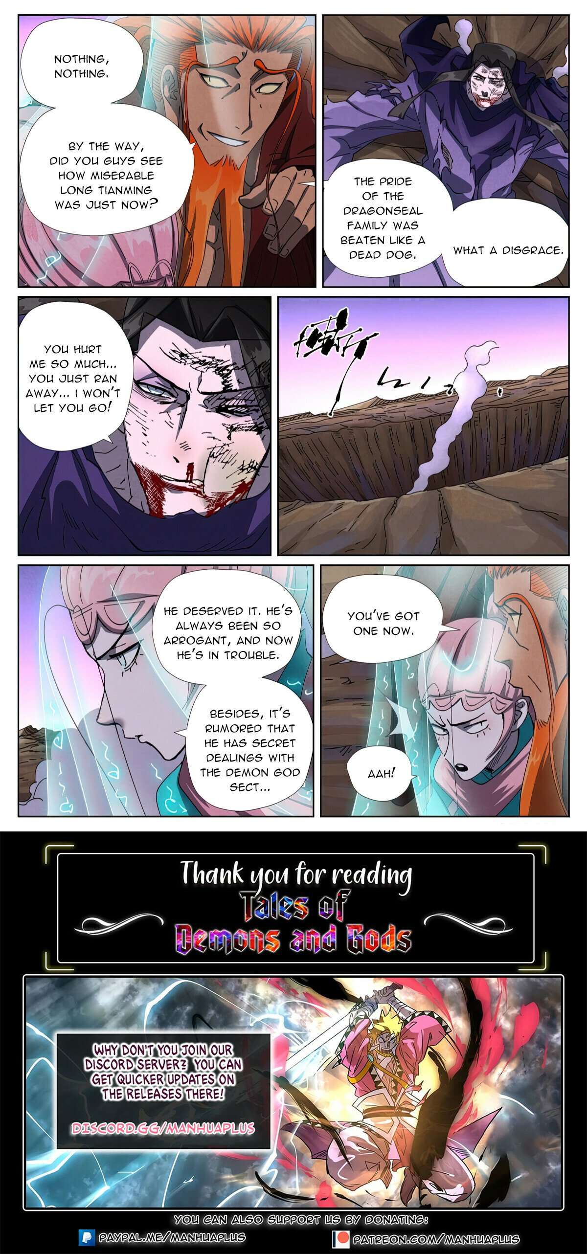 Read Tales of Demons and Gods Manga Online