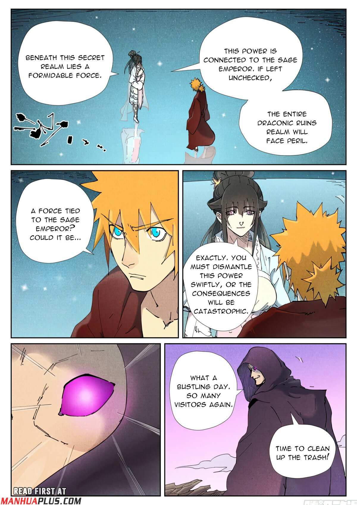 Read Tales of Demons and Gods Manga Online