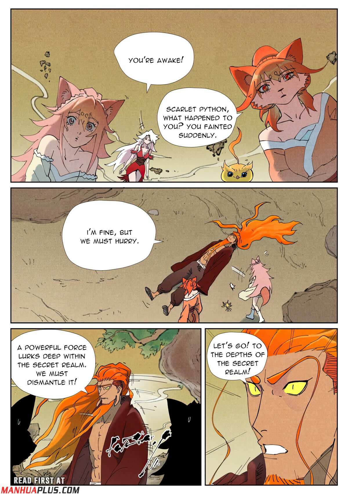 Read Tales of Demons and Gods Manga Online