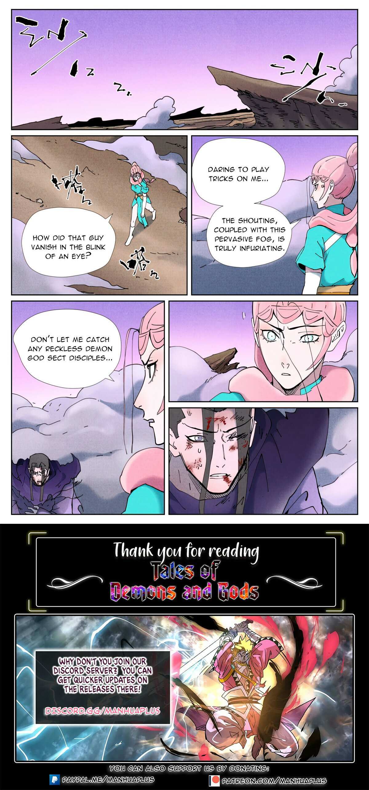 Read Tales of Demons and Gods Manga Online