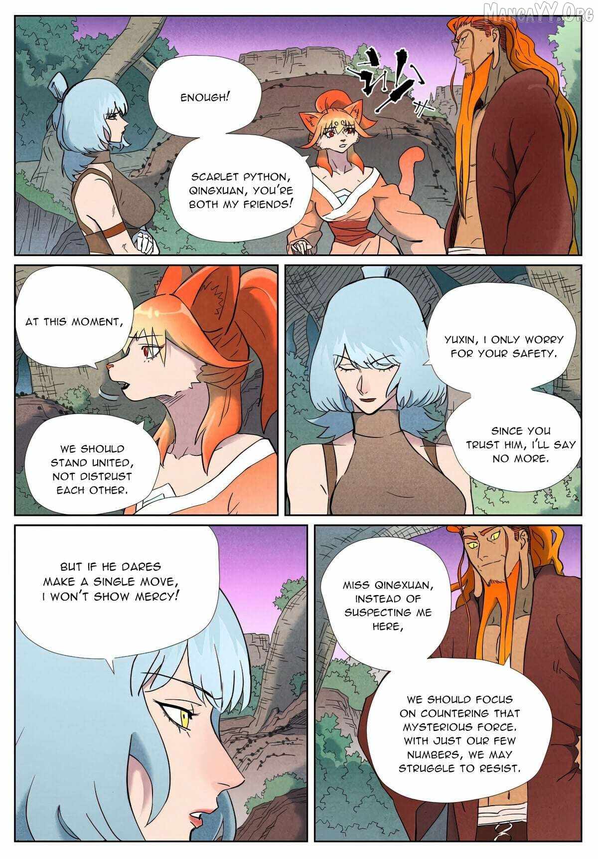 Read Tales of Demons and Gods Manga Online