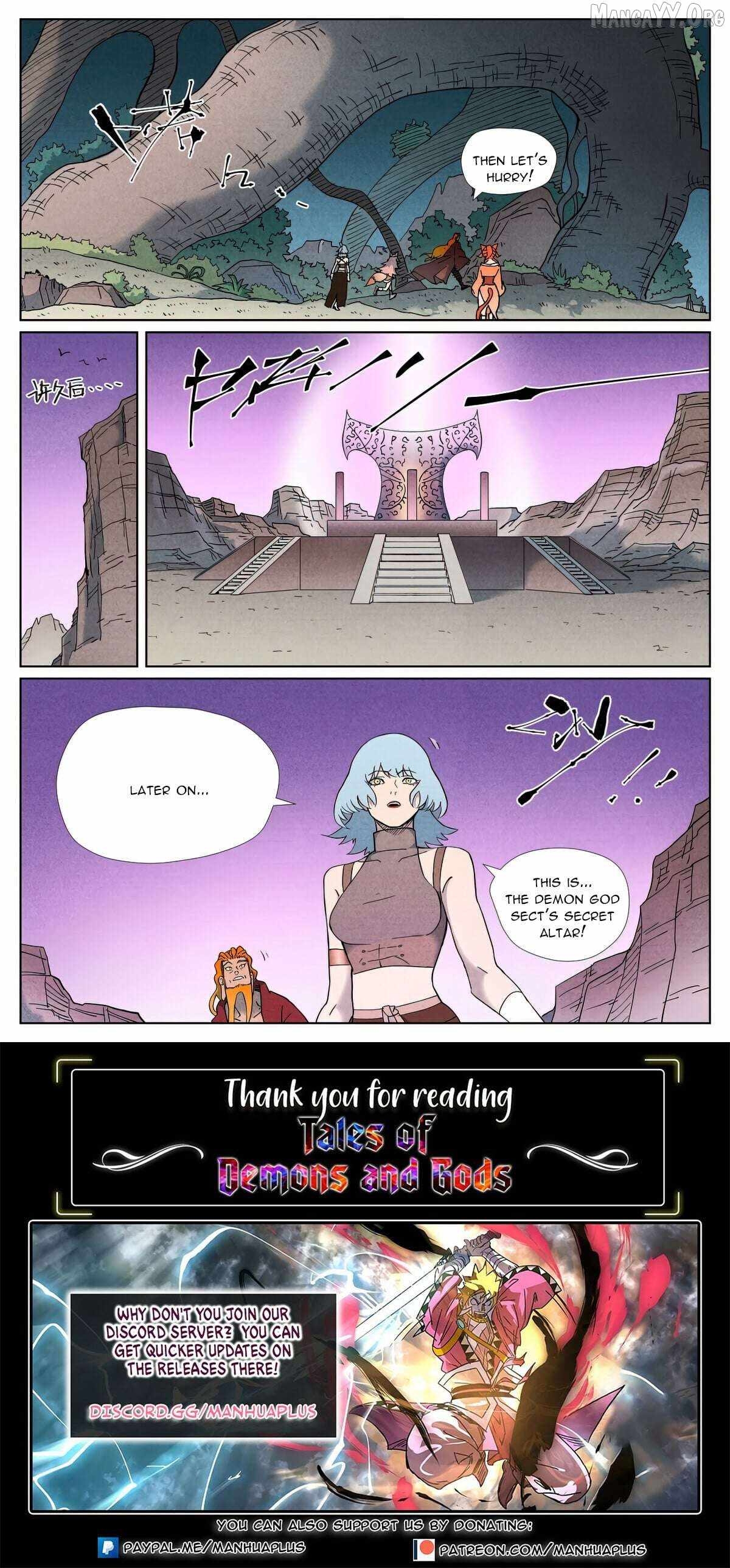 Read Tales of Demons and Gods Manga Online