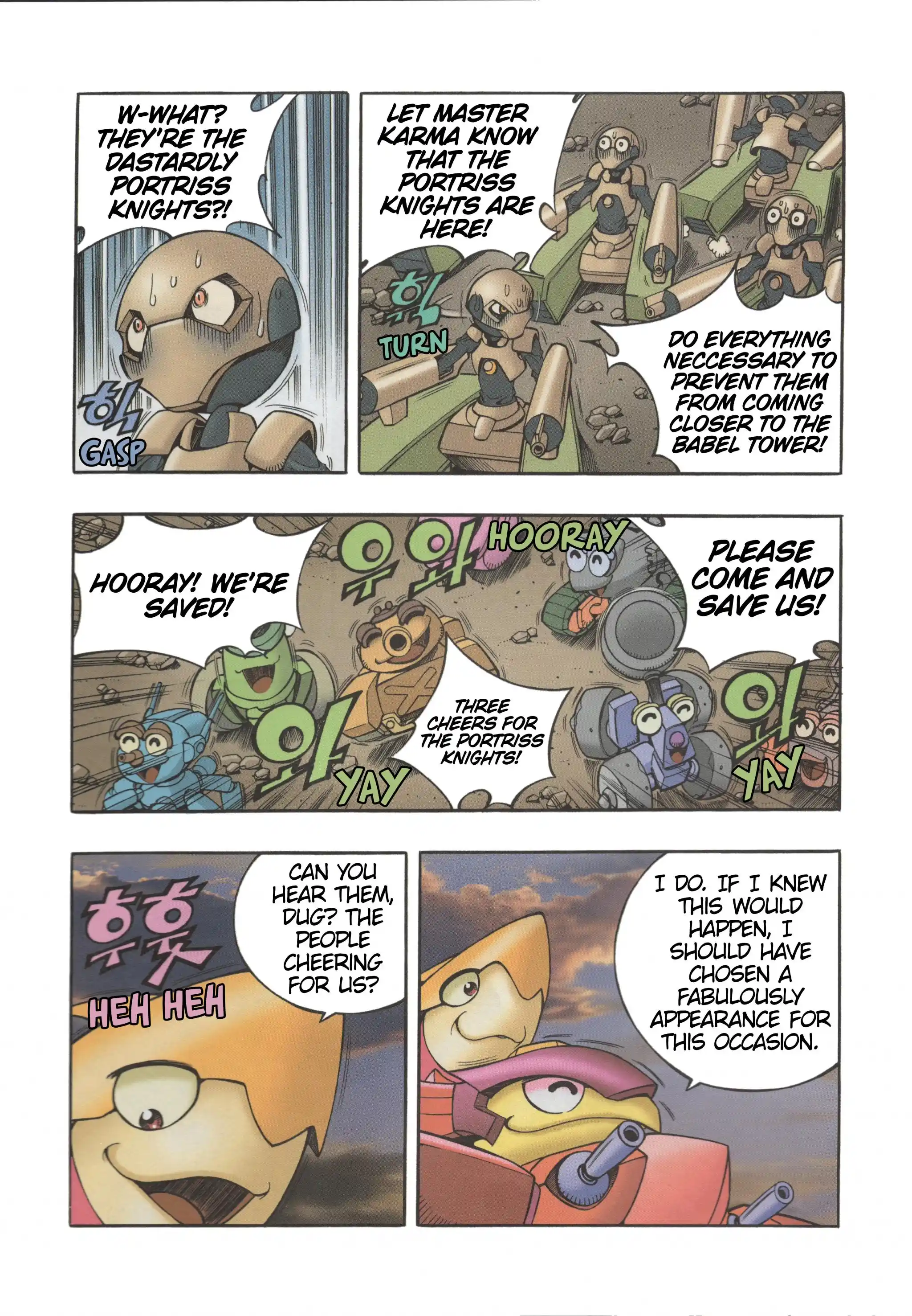 Read Tank Knight Portriss Manga Online