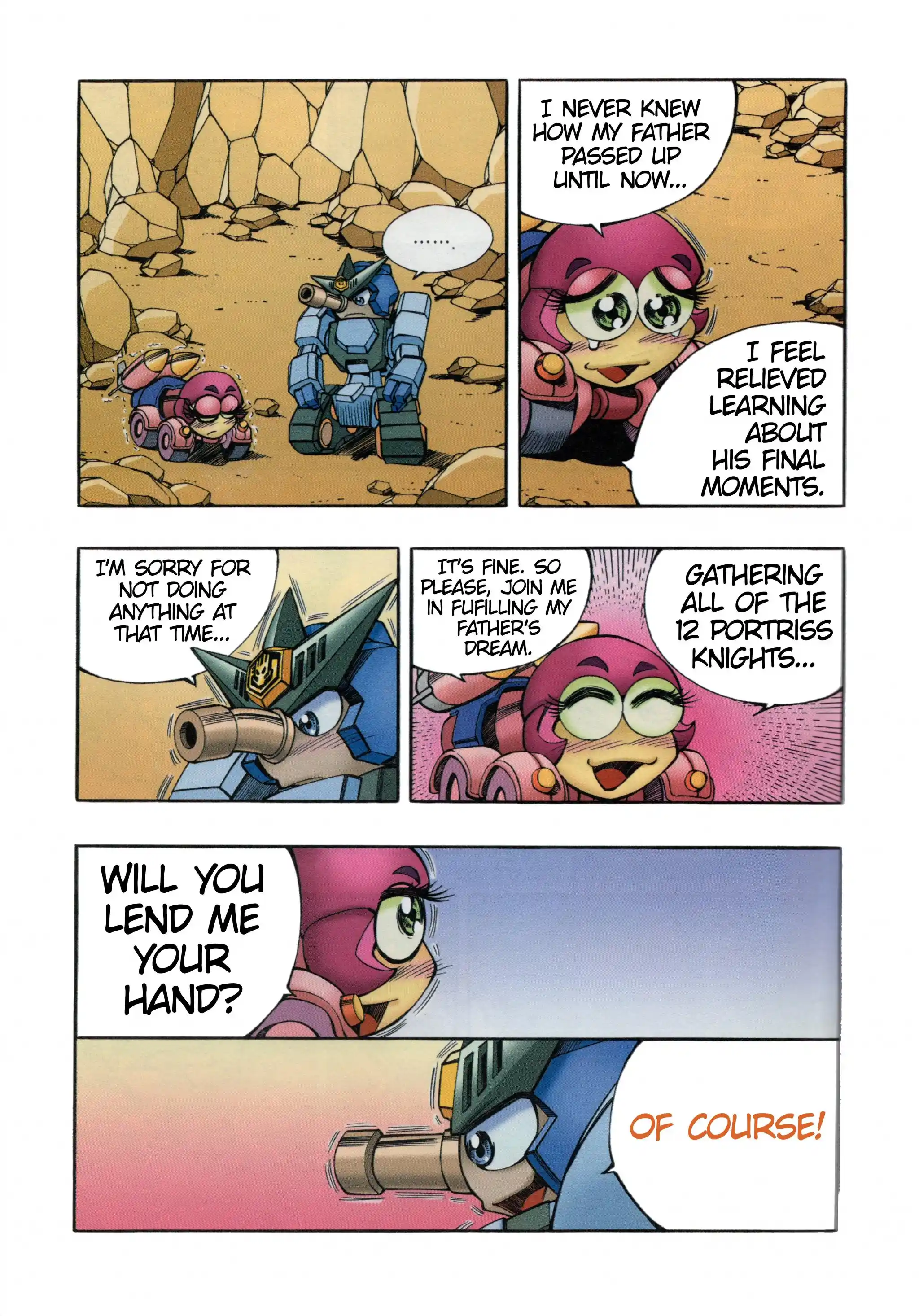 Read Tank Knight Portriss Manga Online