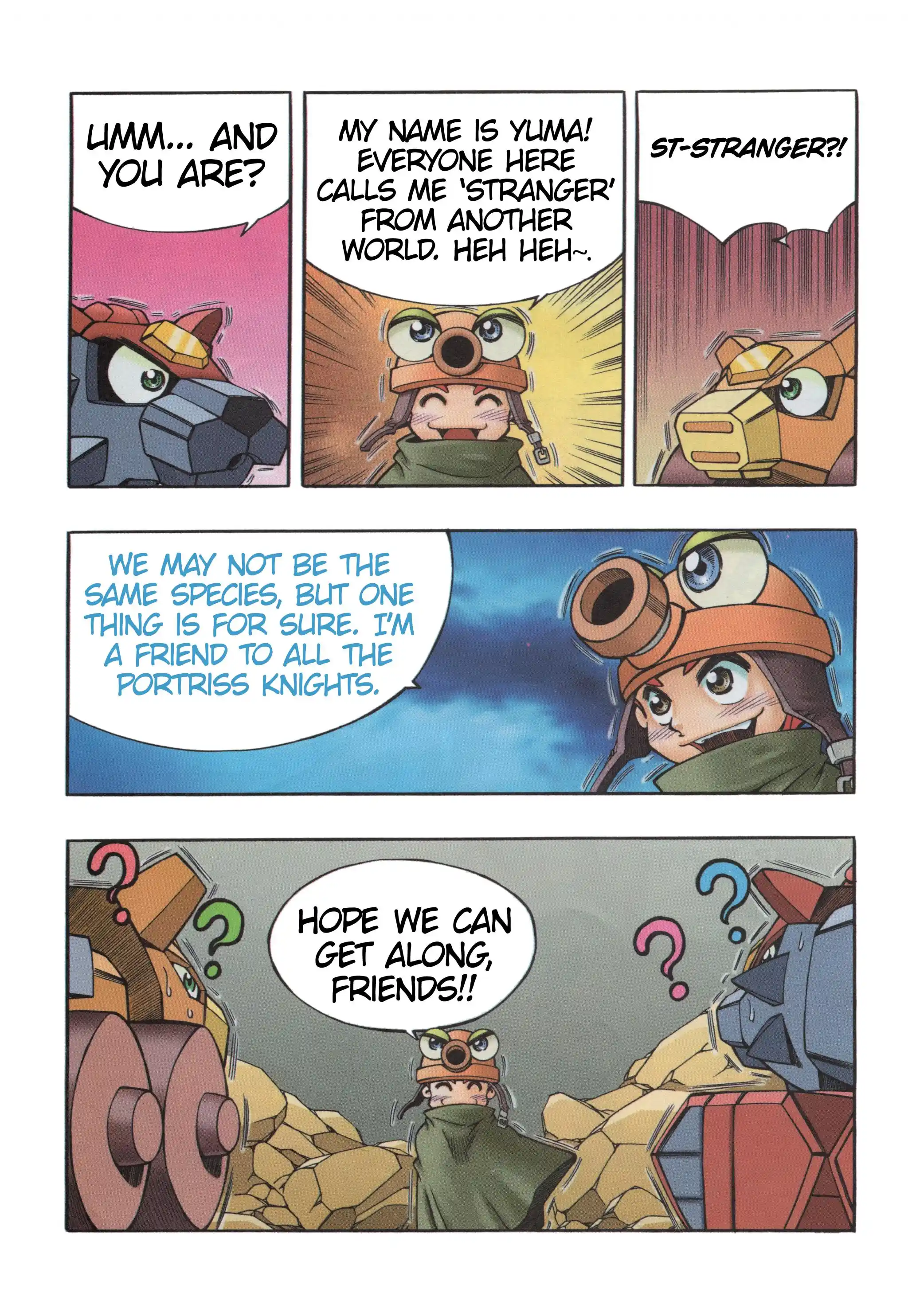 Read Tank Knight Portriss Manga Online