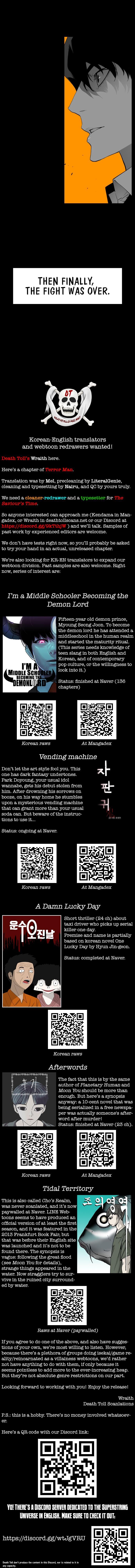 Read Terror Man Manga Online