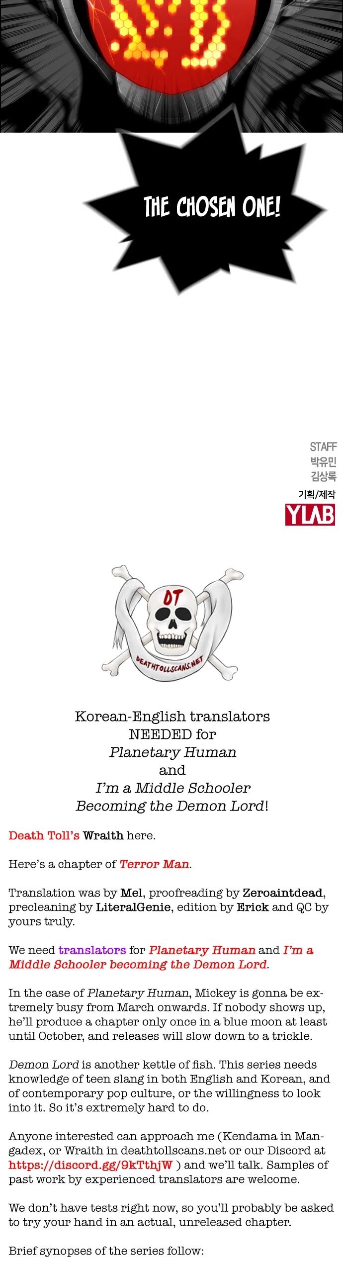 Read Terror Man Manga Online