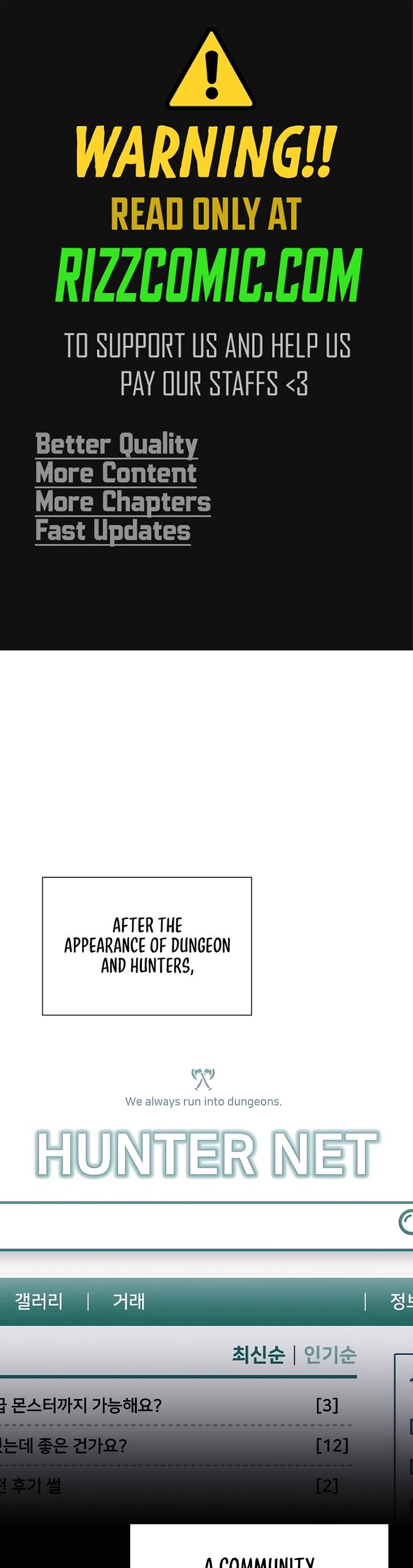 Read The Gardener in a Hunter World Manga Online