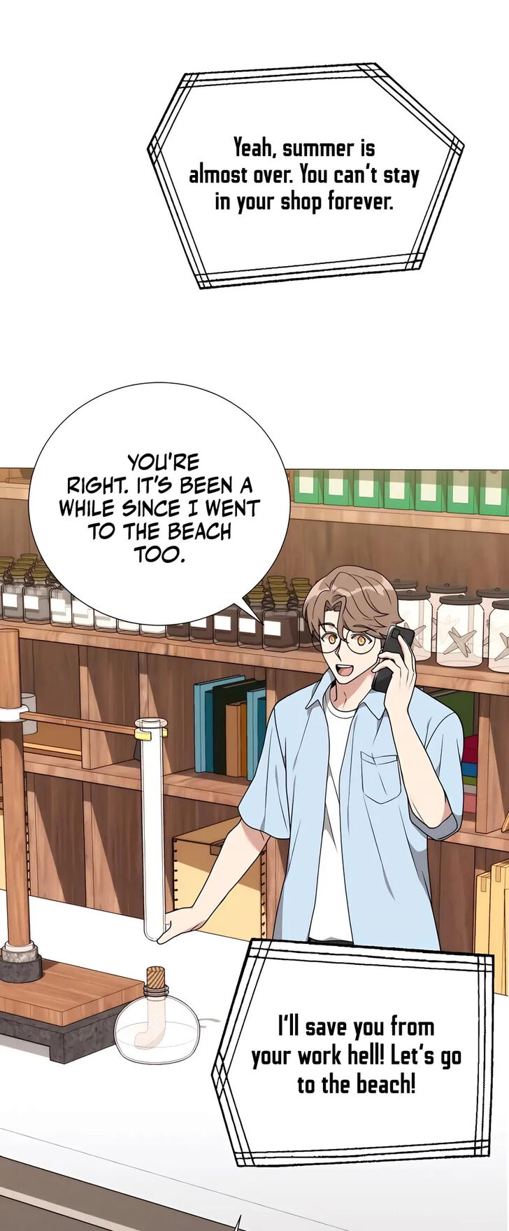 Read The Gardener in a Hunter World Manga Online