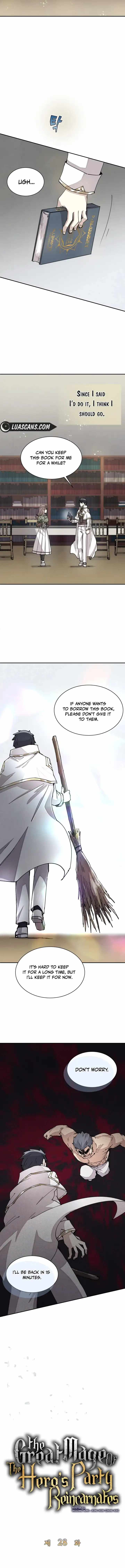 Read The Great Mage of the Hero’s Party Reincarnates Manga Online