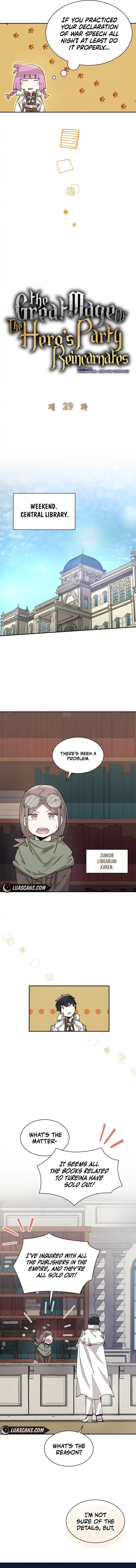 Read The Great Mage of the Hero’s Party Reincarnates Manga Online