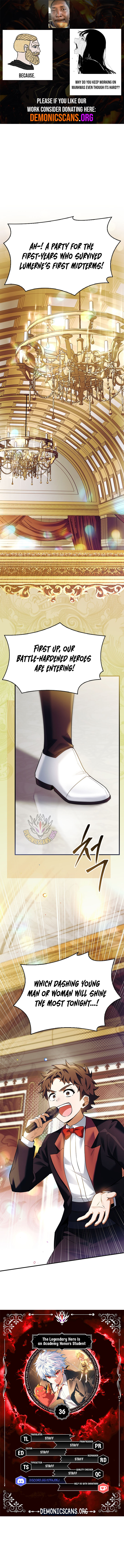 Read The Legendary Hero Is an Academy Honors Student Manga Online