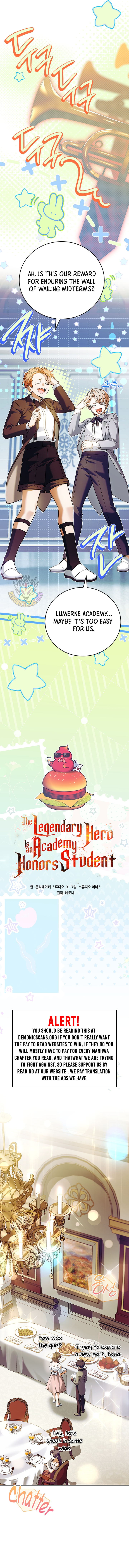 Read The Legendary Hero Is an Academy Honors Student Manga Online