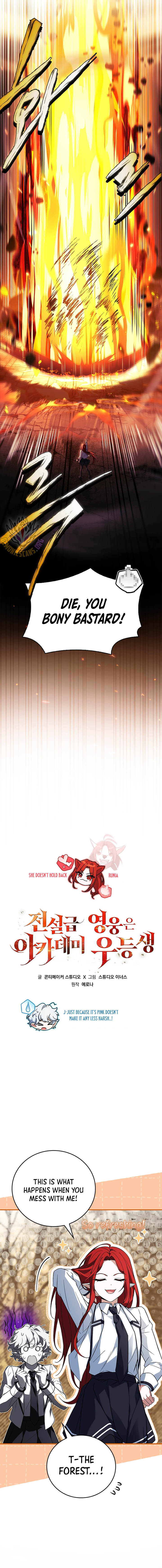 Read The Legendary Hero Is an Academy Honors Student Manga Online