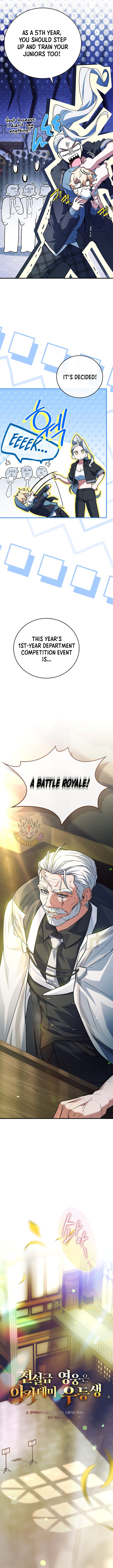 Read The Legendary Hero Is an Academy Honors Student Manga Online