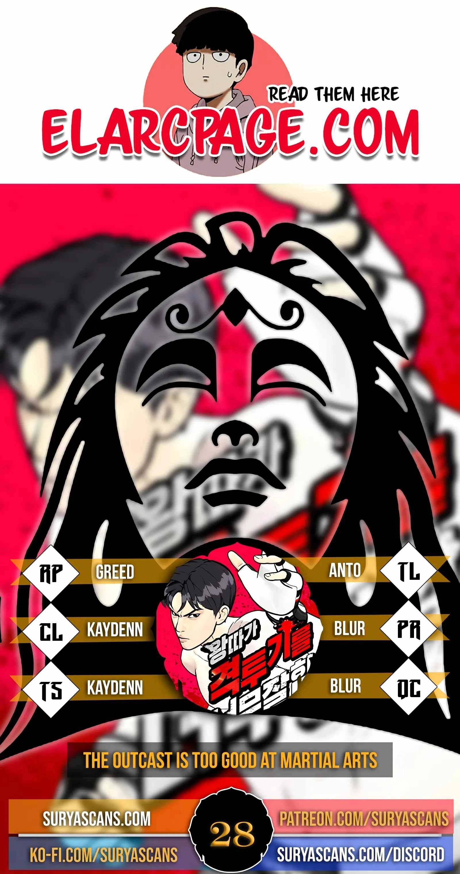 Read The Outcast Is Too Good at Martial Arts Manga Online