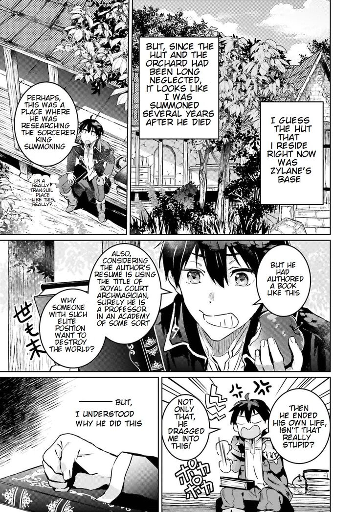 Read The Sorcerer King of Destruction and the Golem of the Barbarian Queen Manga Online