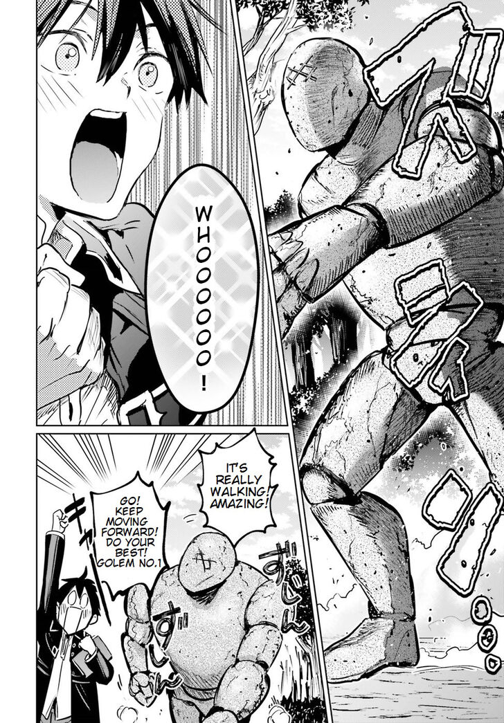 Read The Sorcerer King of Destruction and the Golem of the Barbarian Queen Manga Online