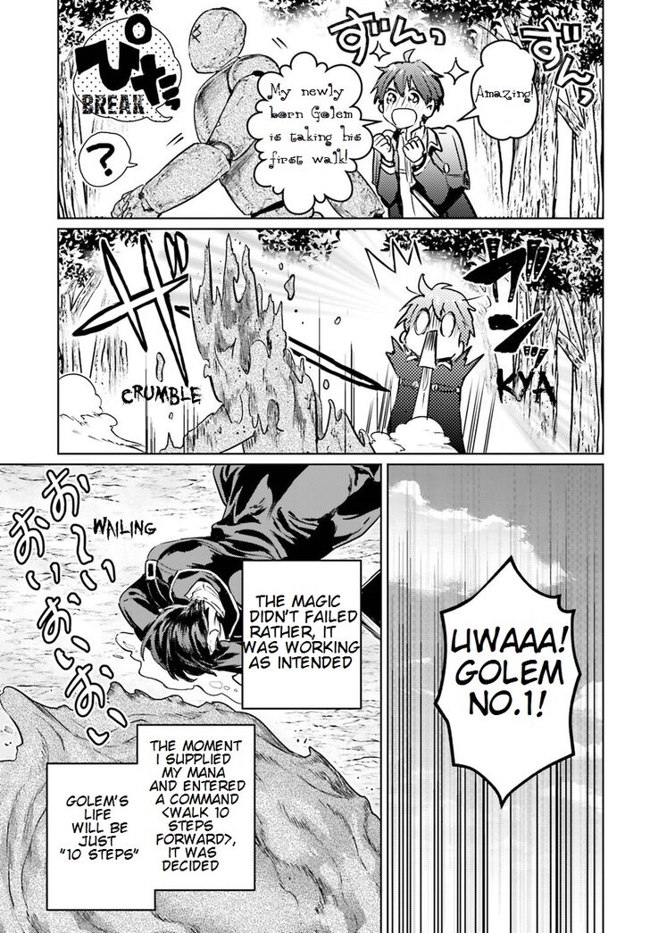 Read The Sorcerer King of Destruction and the Golem of the Barbarian Queen Manga Online