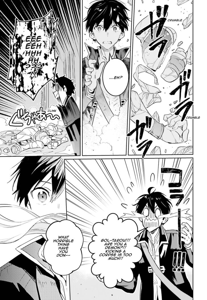 Read The Sorcerer King of Destruction and the Golem of the Barbarian Queen Manga Online