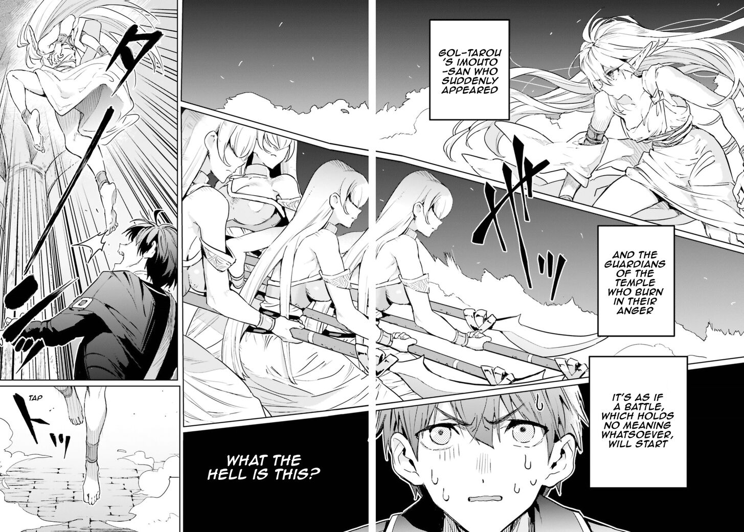 Read The Sorcerer King of Destruction and the Golem of the Barbarian Queen Manga Online