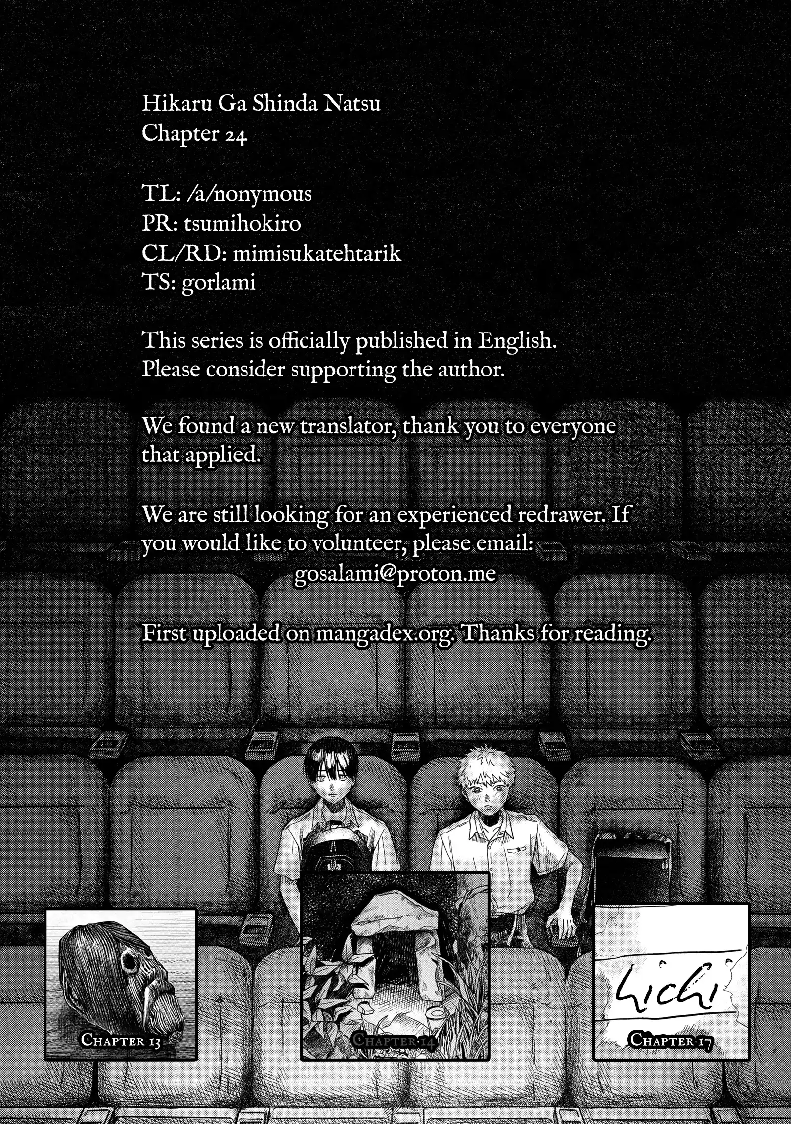 Read The Summer Hikaru Died Manga Online