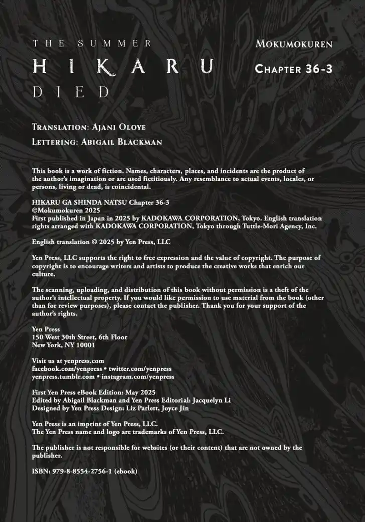 Read The Summer Hikaru Died Manga Online