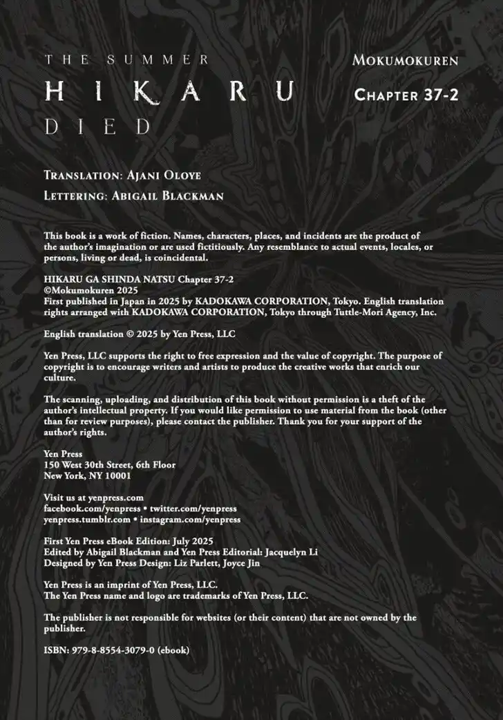 Read The Summer Hikaru Died Manga Online