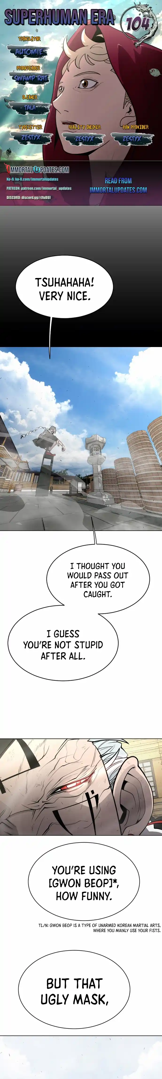 Read The Superhuman Era Manga Online