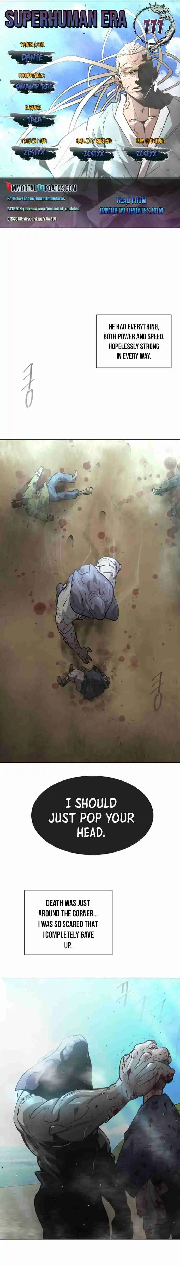 Read The Superhuman Era Manga Online