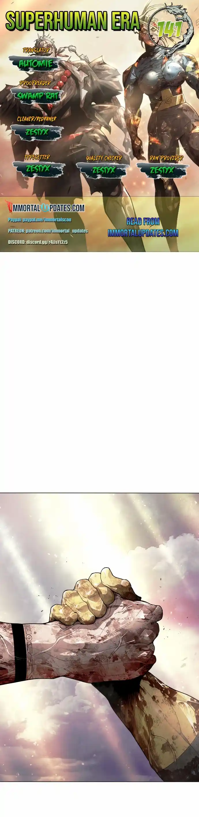 Read The Superhuman Era Manga Online