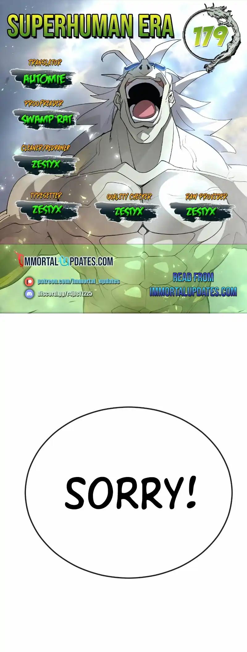 Read The Superhuman Era Manga Online