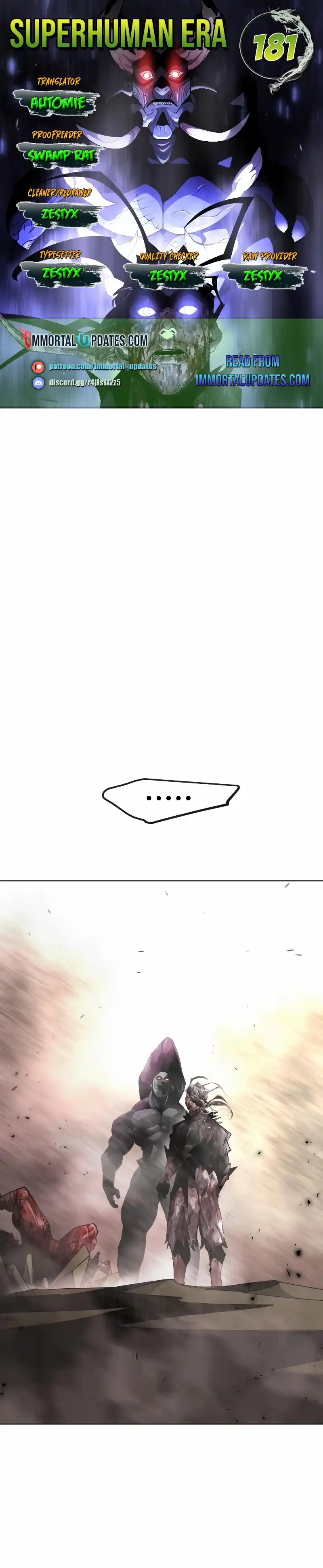 Read The Superhuman Era Manga Online