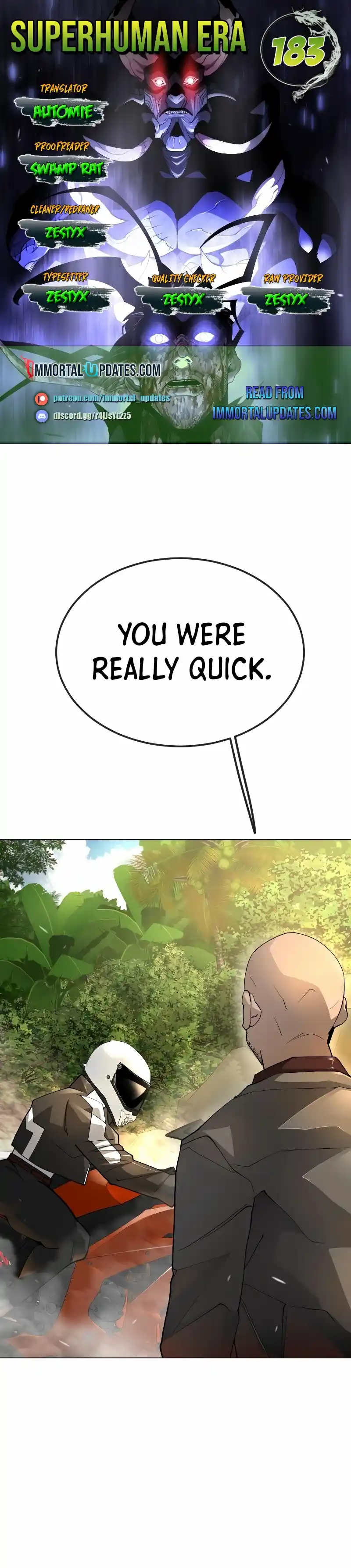 Read The Superhuman Era Manga Online