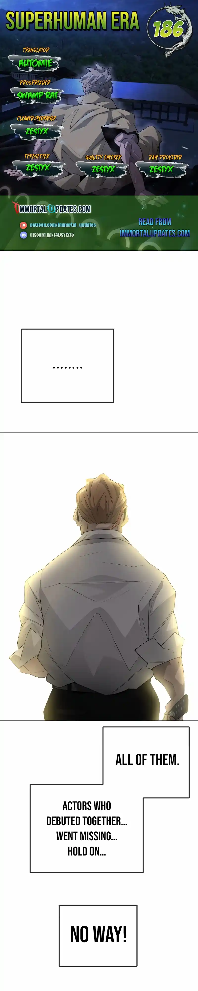 Read The Superhuman Era Manga Online