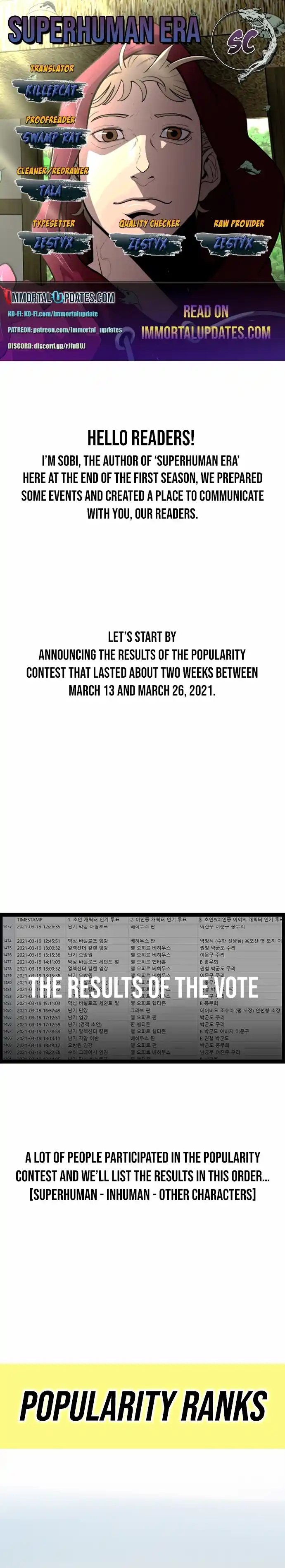 Read The Superhuman Era Manga Online