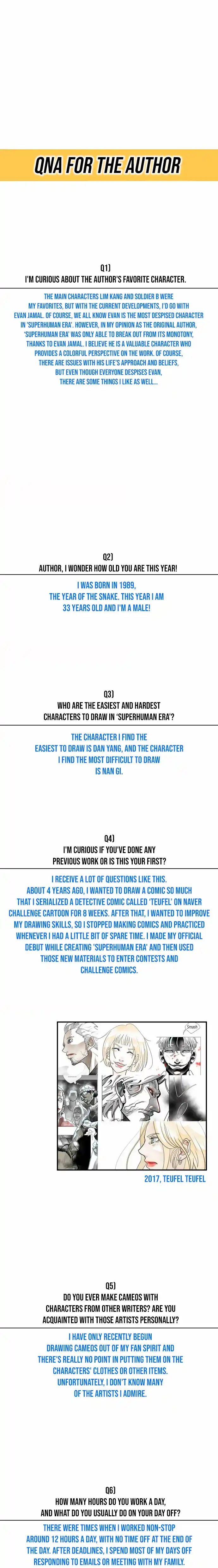 Read The Superhuman Era Manga Online