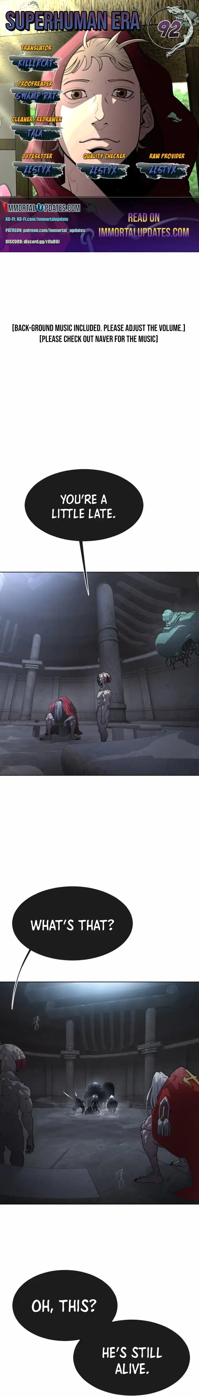 Read The Superhuman Era Manga Online