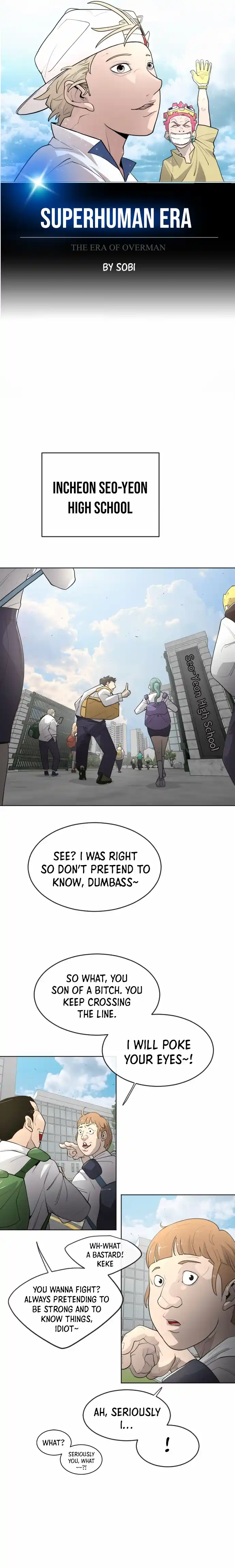 Read The Superhuman Era Manga Online