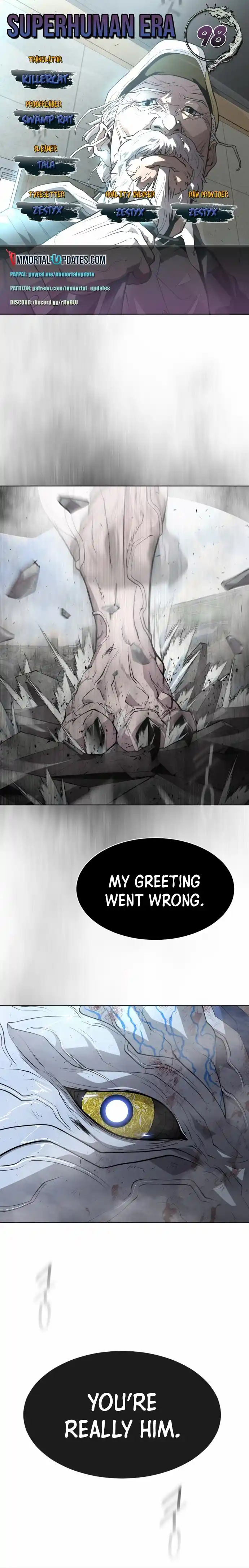 Read The Superhuman Era Manga Online